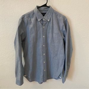 Light Blue Slim Fit “Tailored” Oxford Shirt